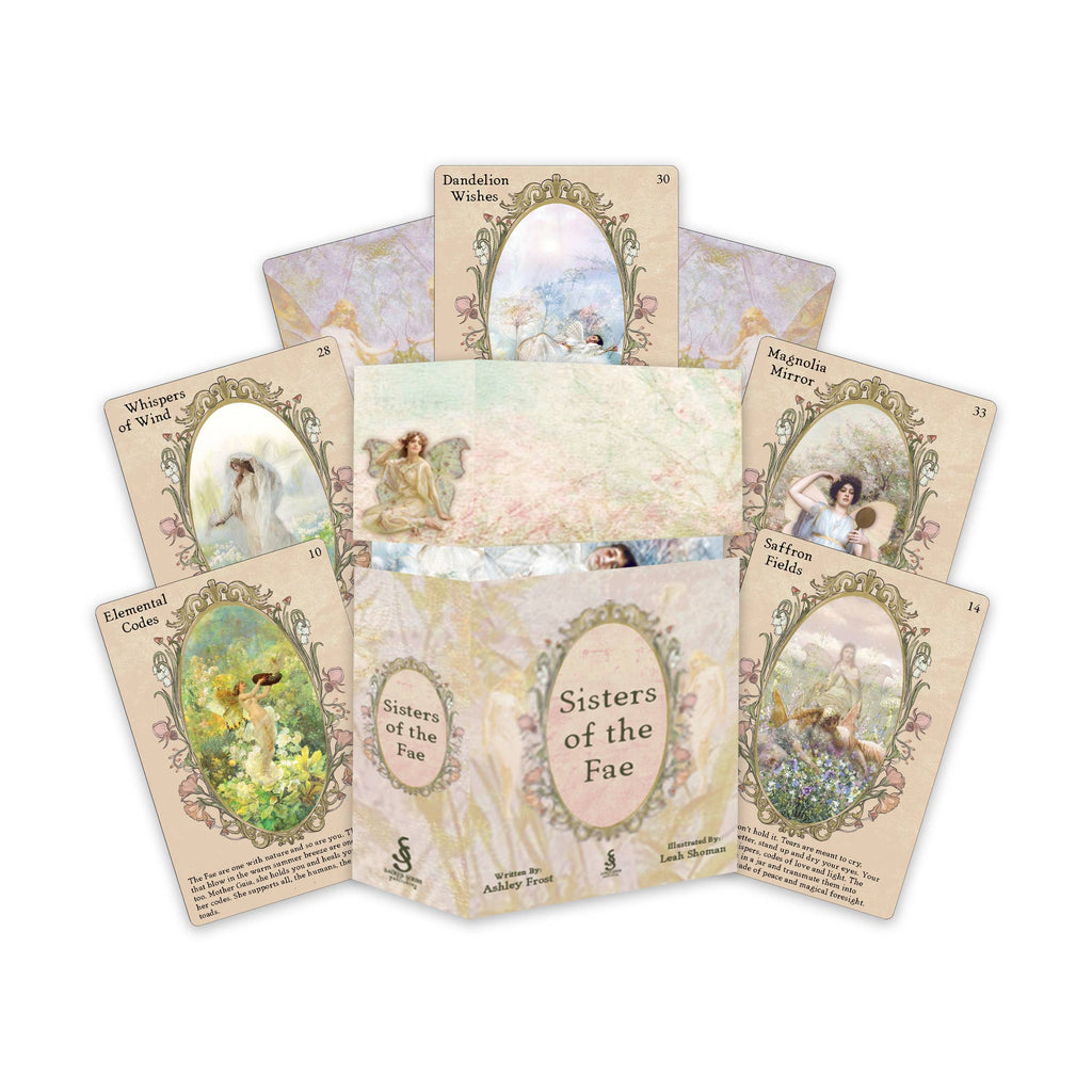 Sisters of the Fae: 33 Cards & 80 Pg. Book-Fairy Oracle