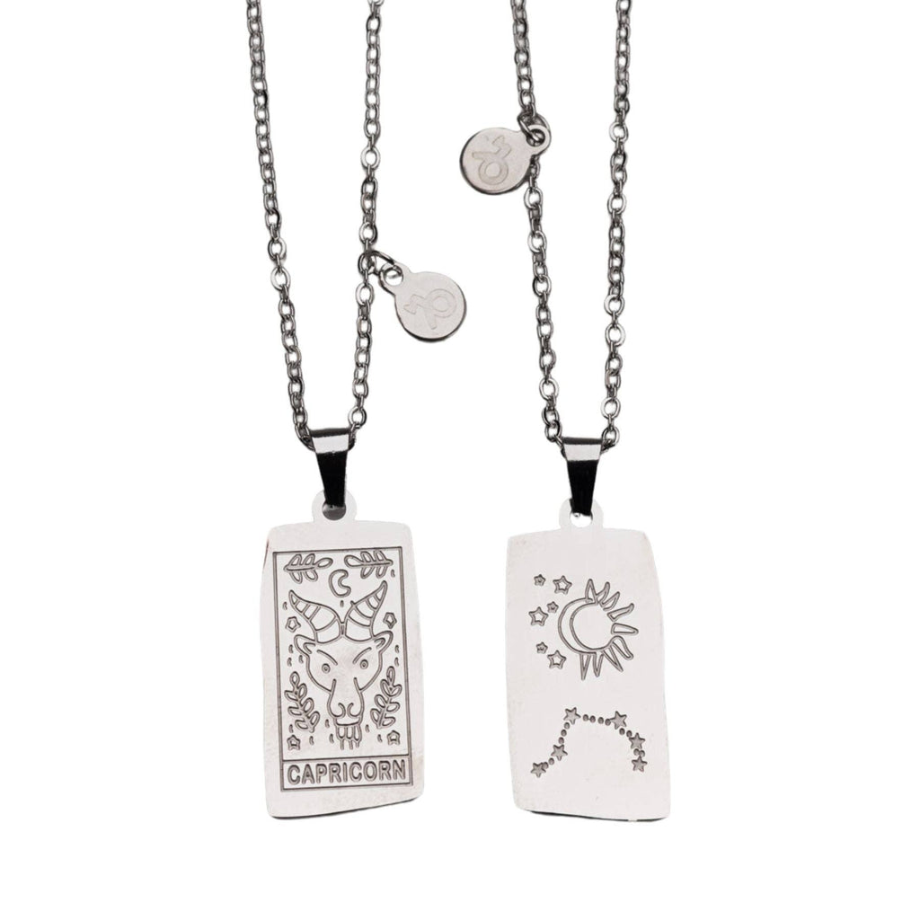 Zodiac Tarot Card & Astrology Necklace