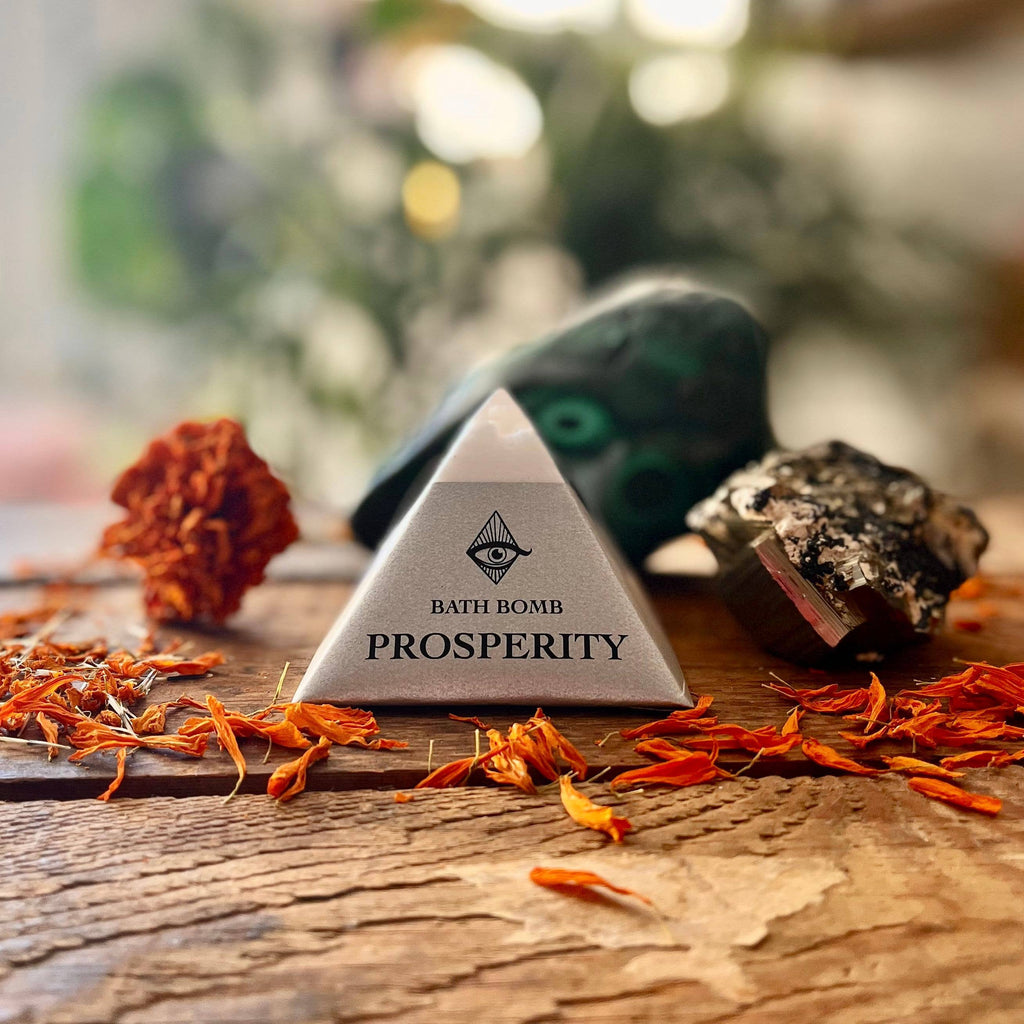 Crystal Bath Bomb- Prosperity