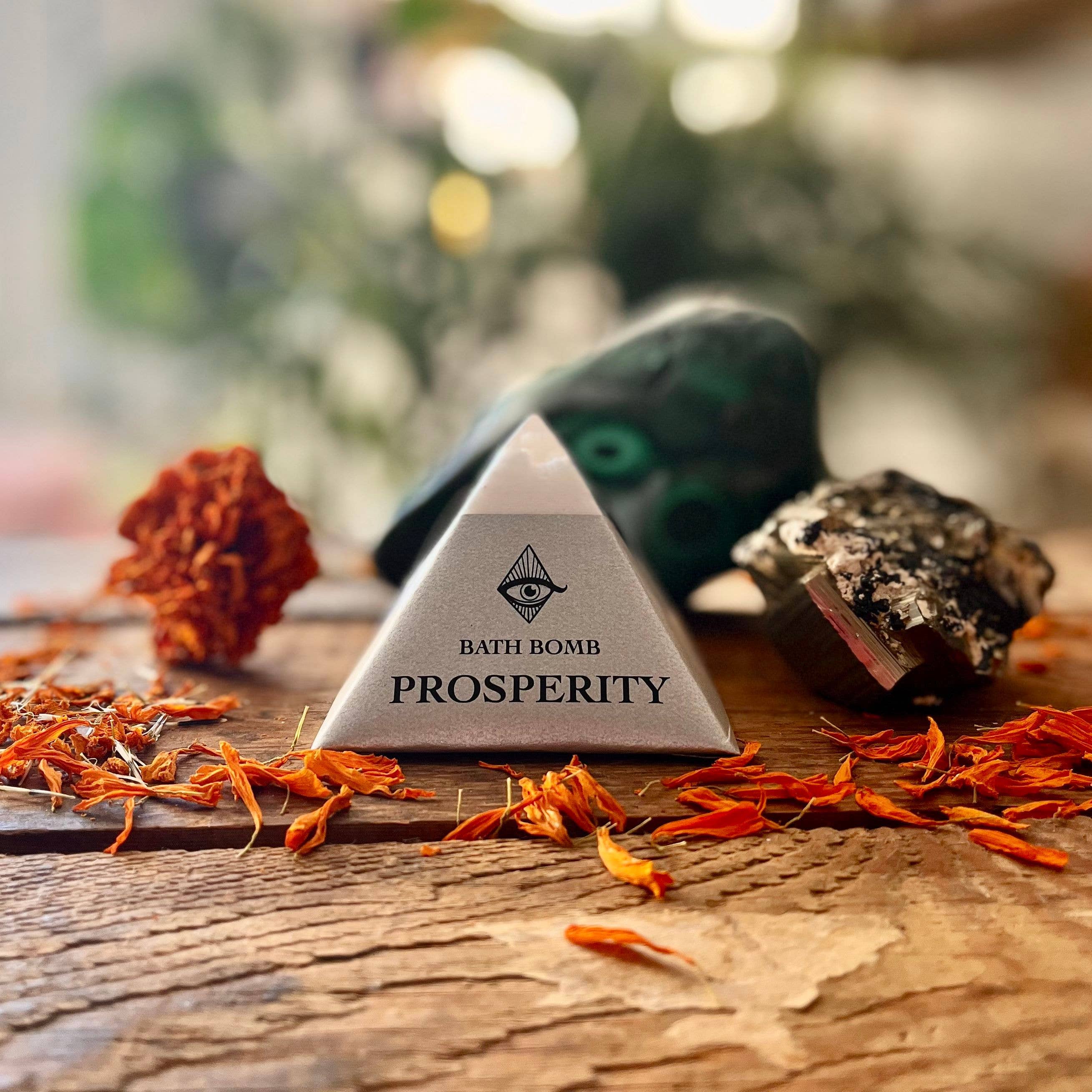 Crystal Bath Bomb- Prosperity