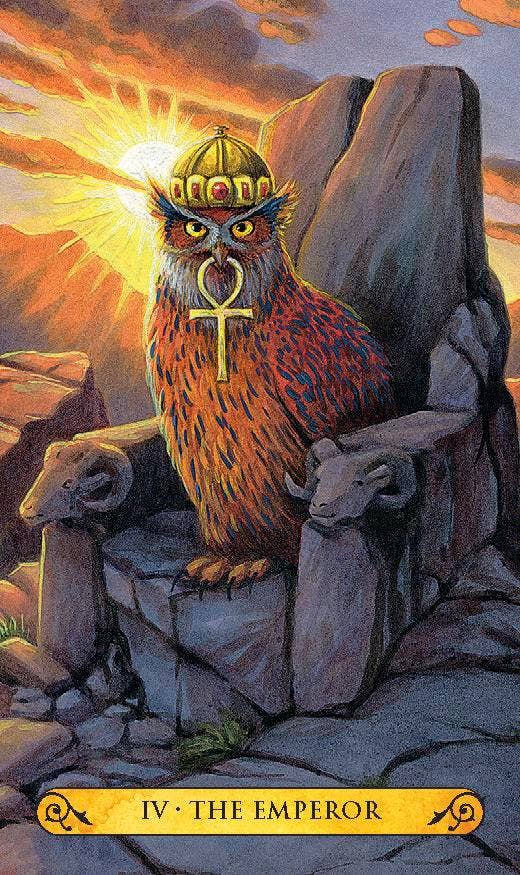 Tarot Of The Owls Mini Deck