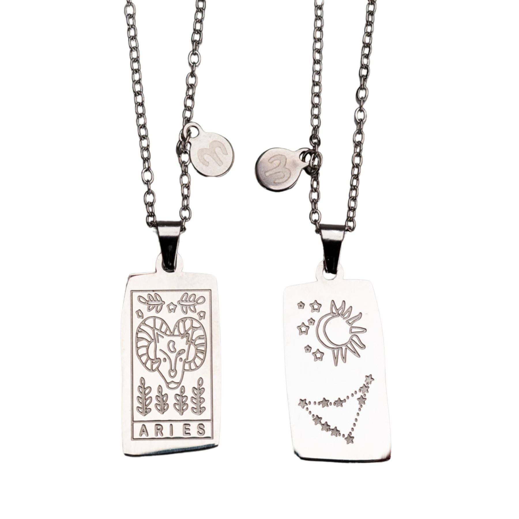Zodiac Tarot Card & Astrology Necklace