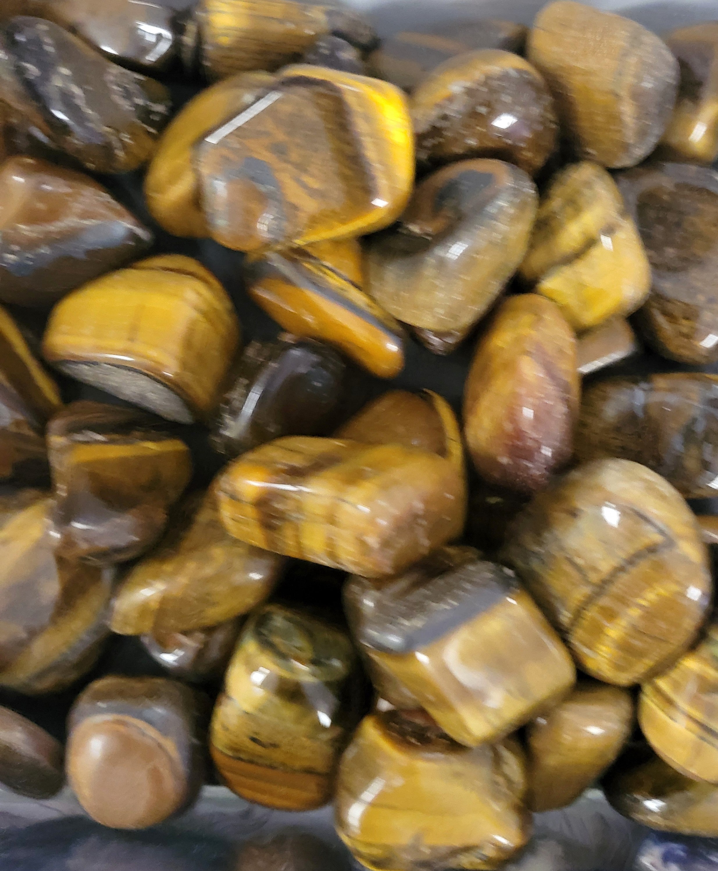 Tiger's Eye Tumbled Crystal