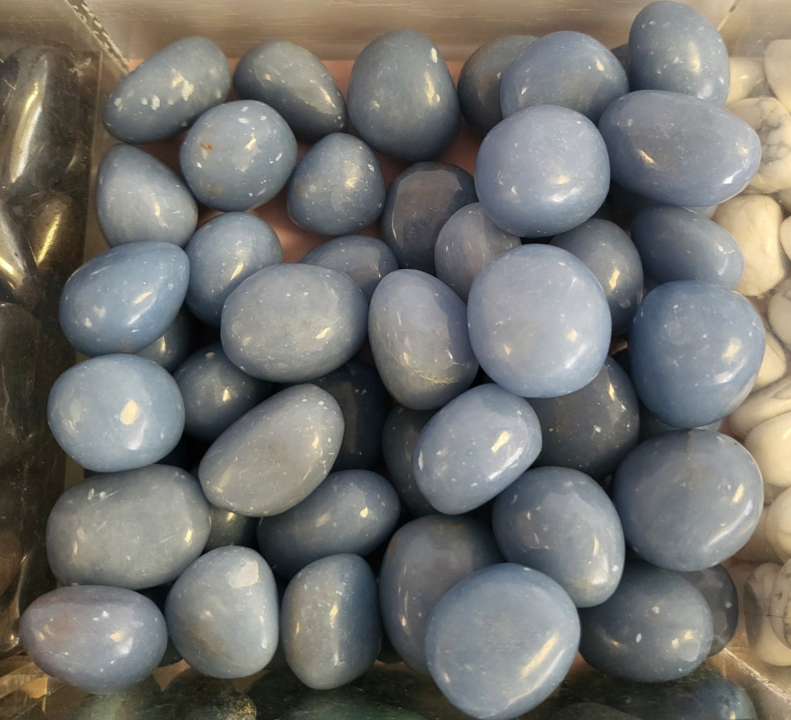 Angelite Tumbled Tumbled