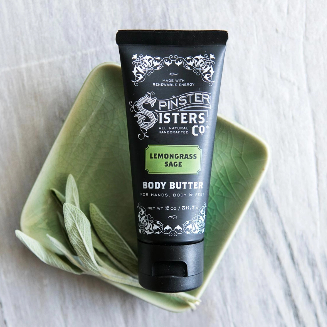 Spinster Sisters Shea Body Butter Lotion:   Oatmeal, Milk & Honey