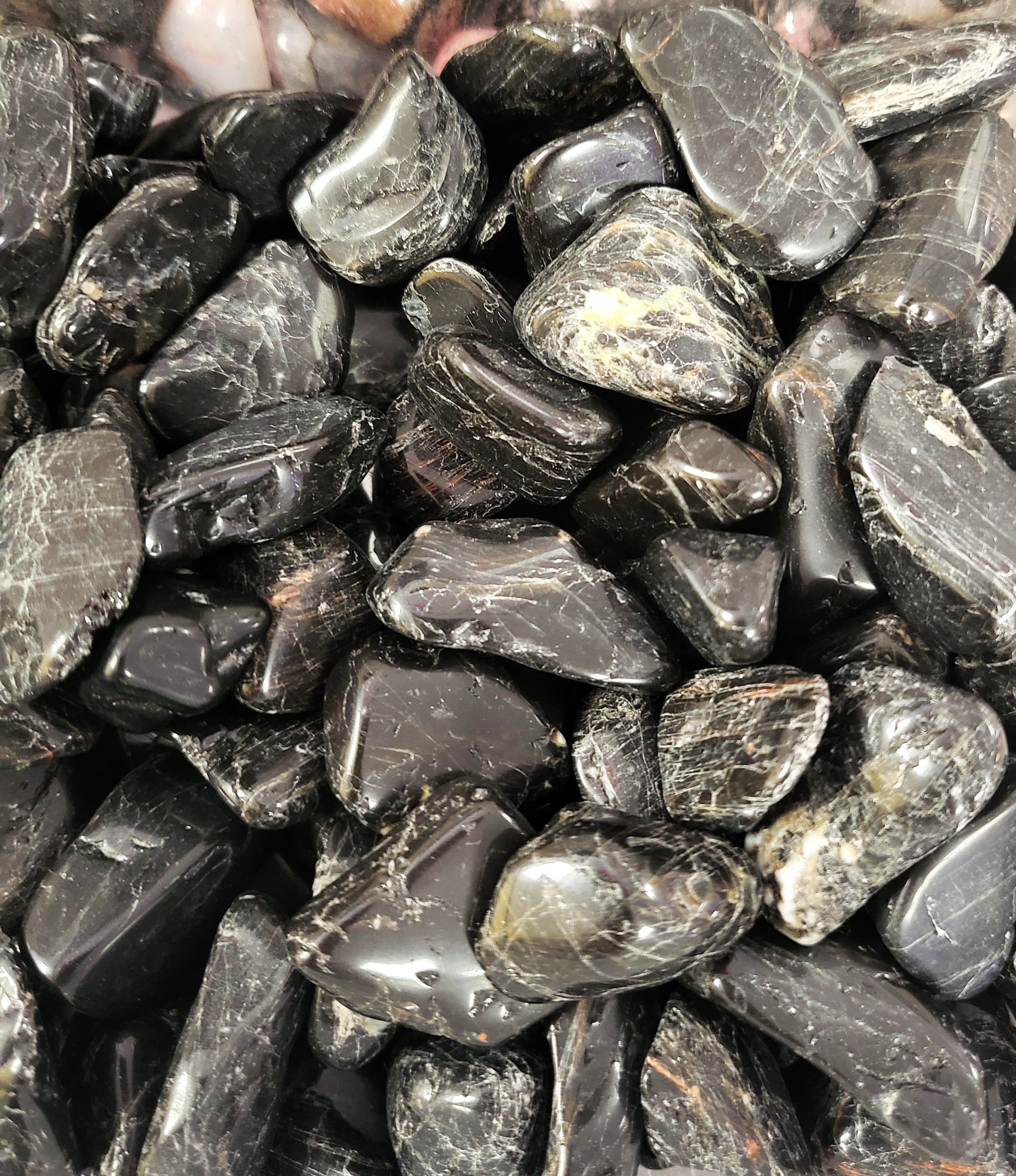 Black Tourmaline Tumbled