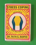 Stress Coping Skills Deck book cover with yellow and pink design on a green background