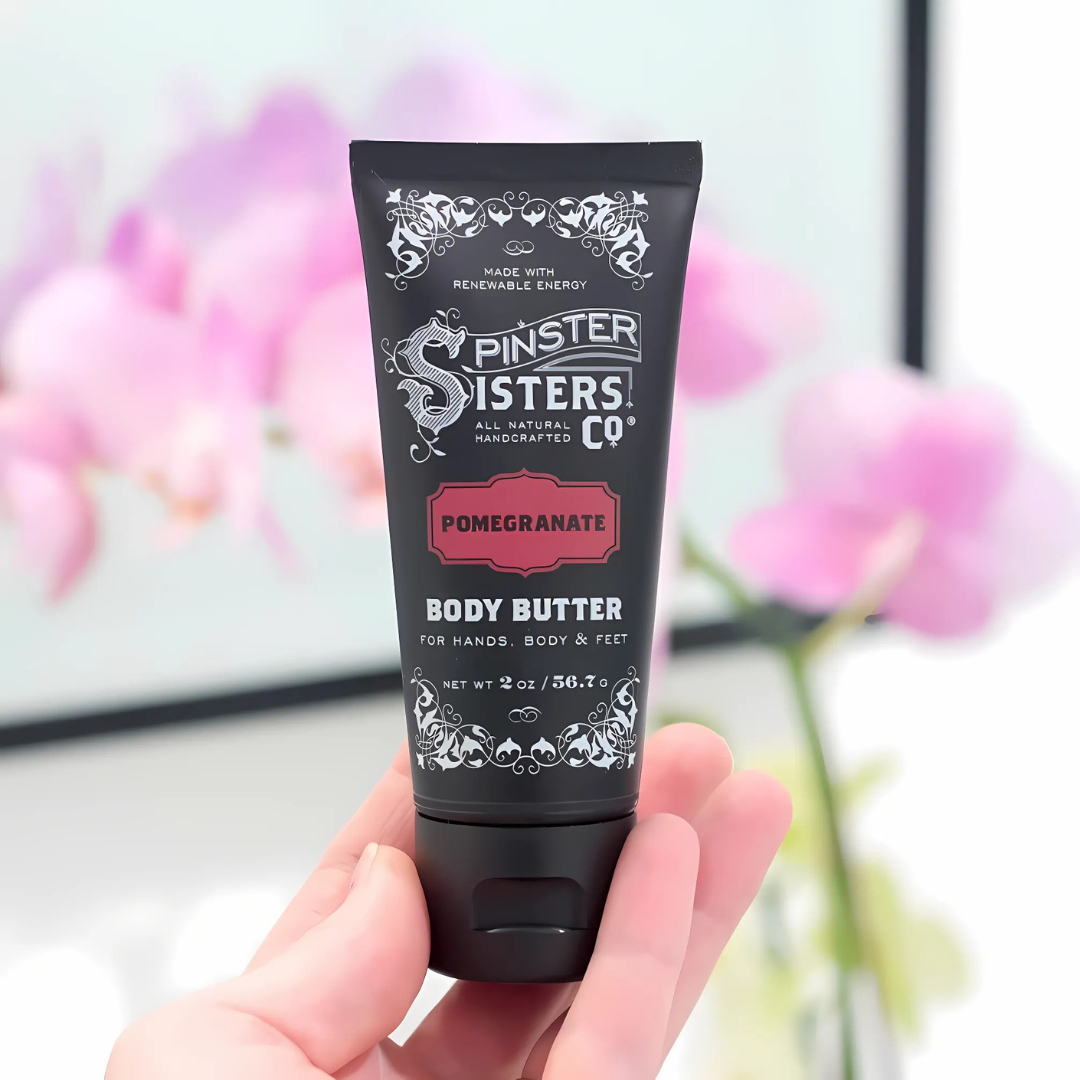 Spinster Sisters Shea Body Butter Lotion: Lemongrass Sage