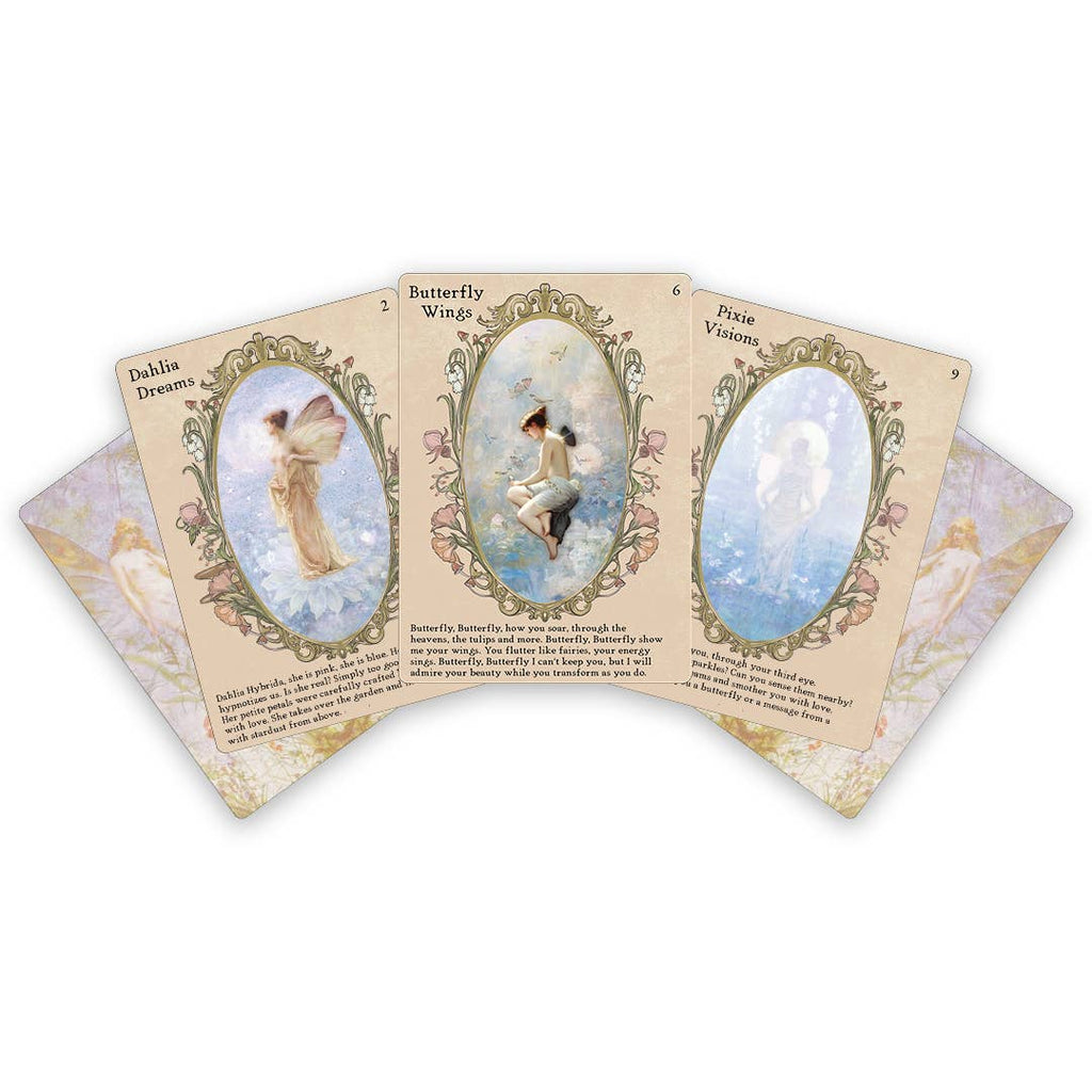 Sisters of the Fae: 33 Cards & 80 Pg. Book-Fairy Oracle