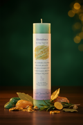 Crystal Journey Pillar Candle – Abundance