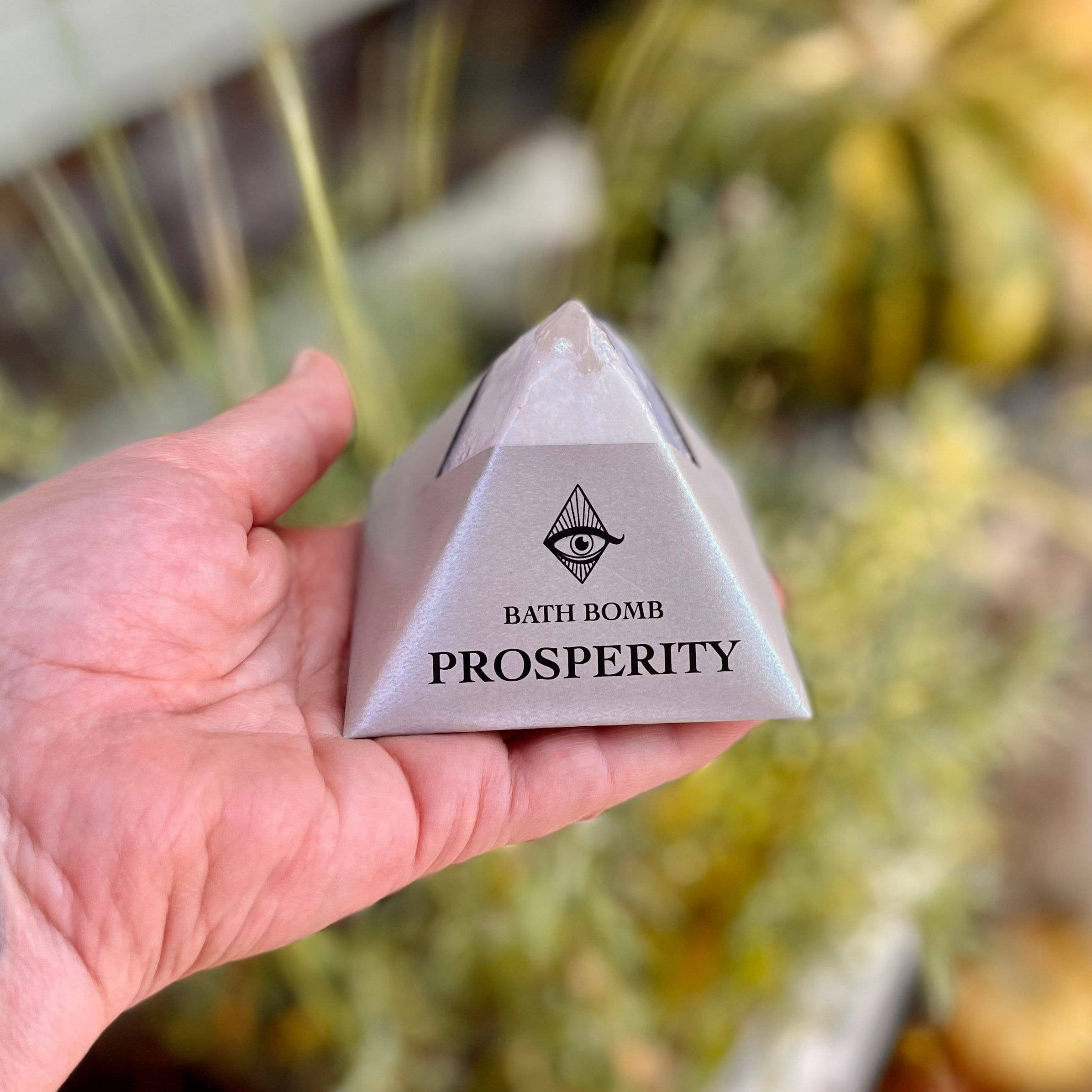 Crystal Bath Bomb- Prosperity