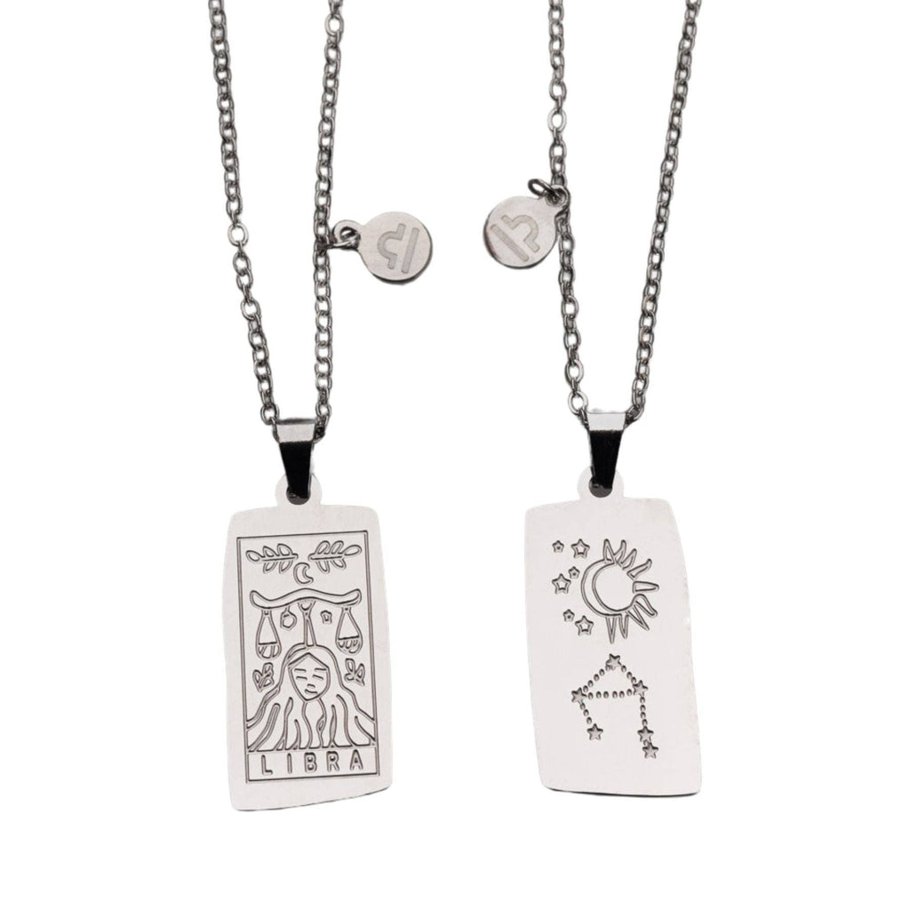 Zodiac Tarot Card & Astrology Necklace
