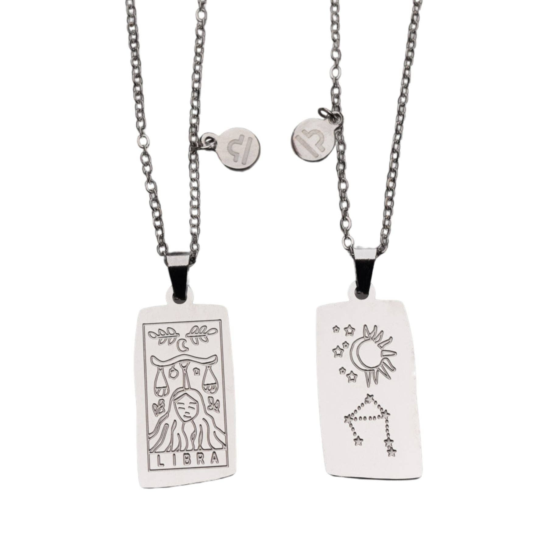 Zodiac Tarot Card & Astrology Necklace