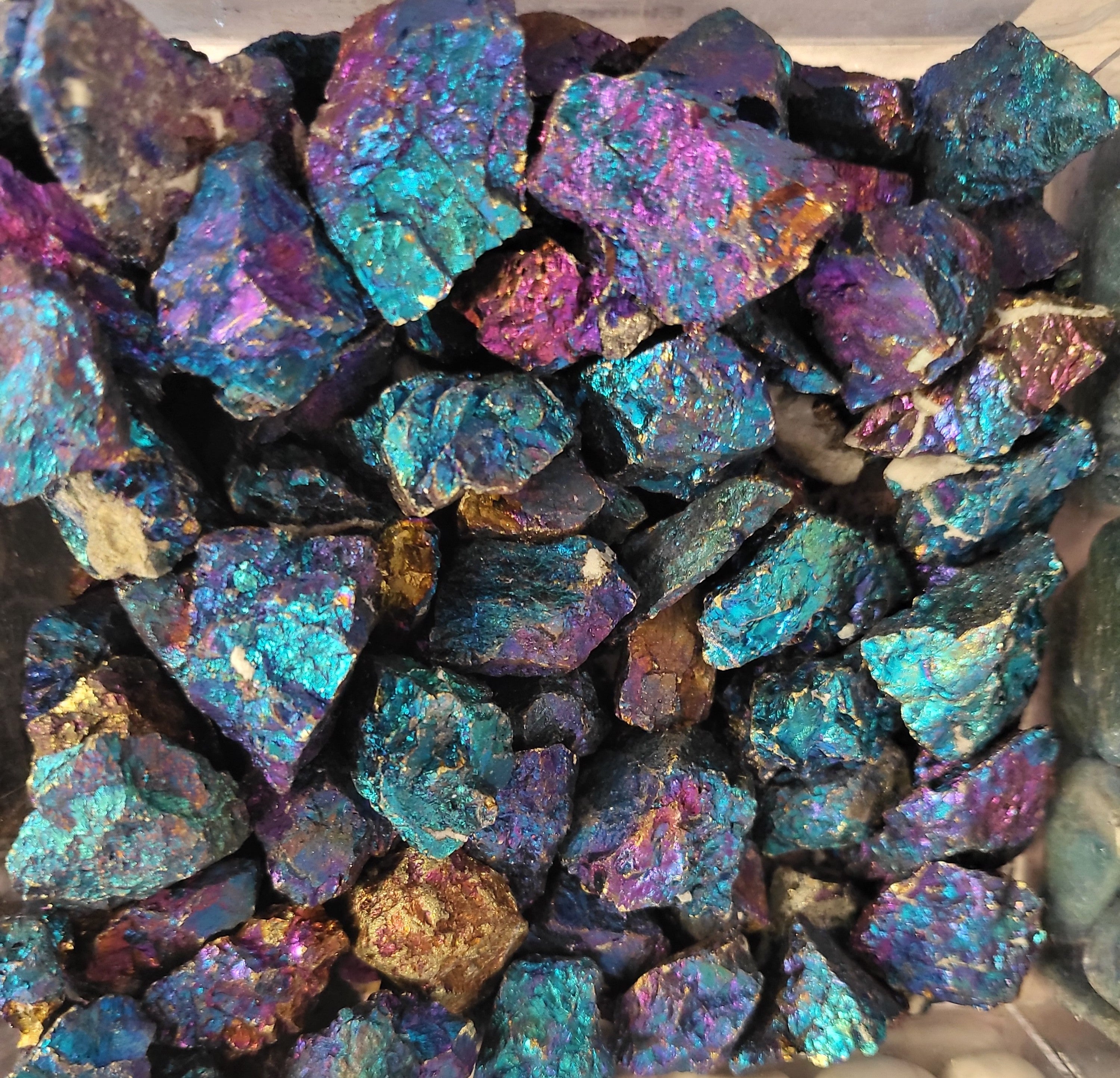 Chalcopyrite Tumbled — Stone of Mysticism & Golden Abundance