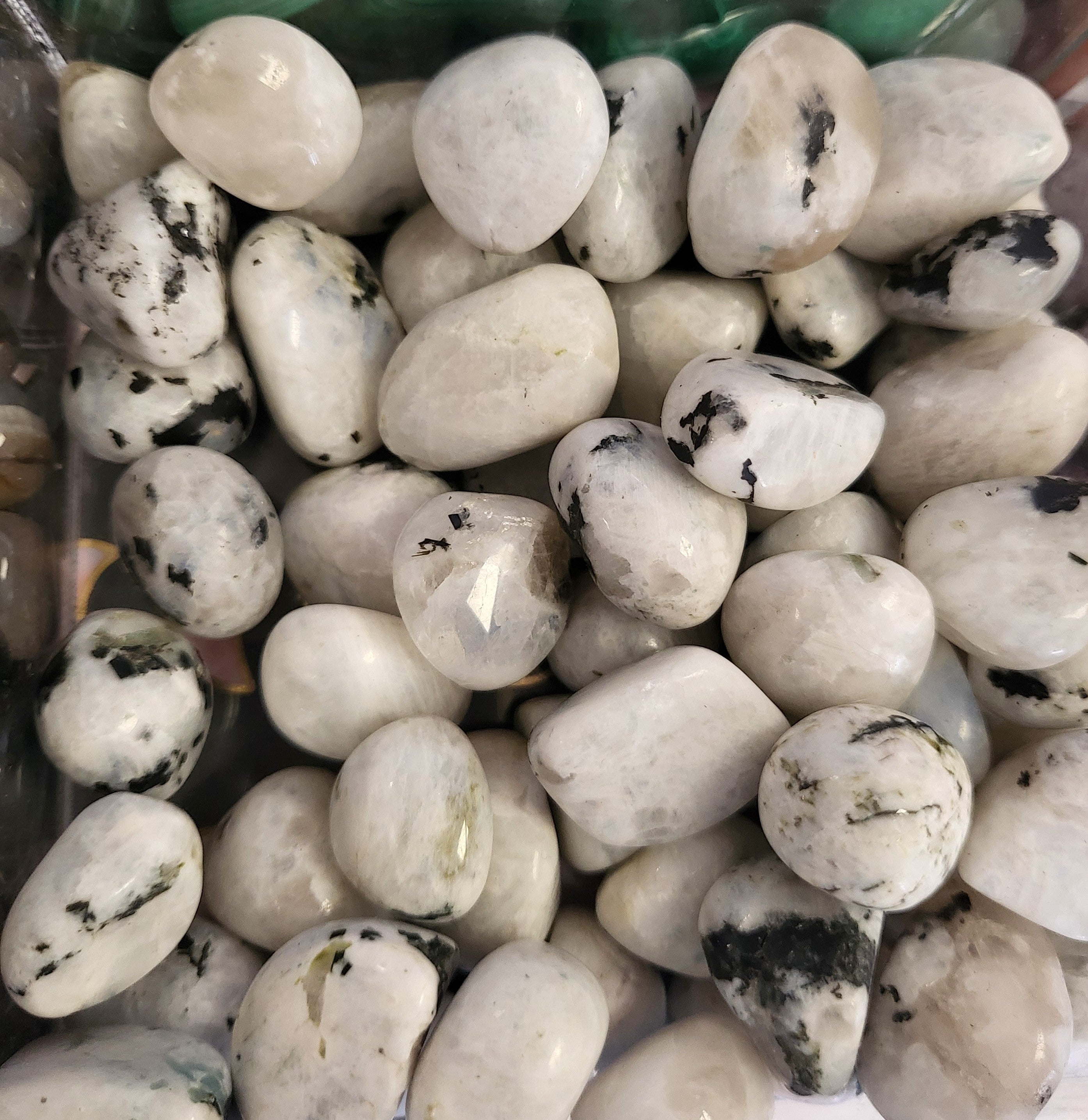 Rainbow Moonstone Tumbled