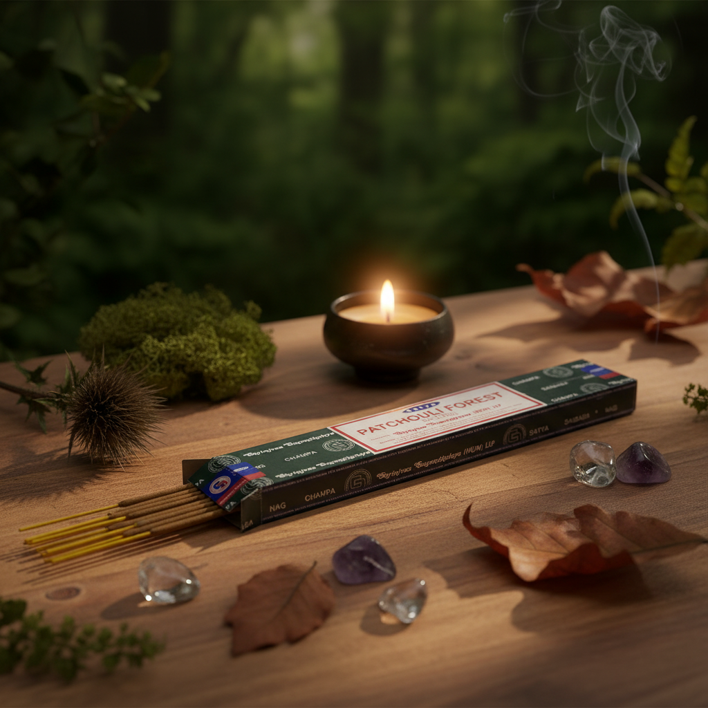 Satya Patchouli Forest Incense - Enhanced