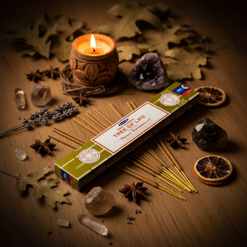 Satya Tree of Life Incense - Enhanced